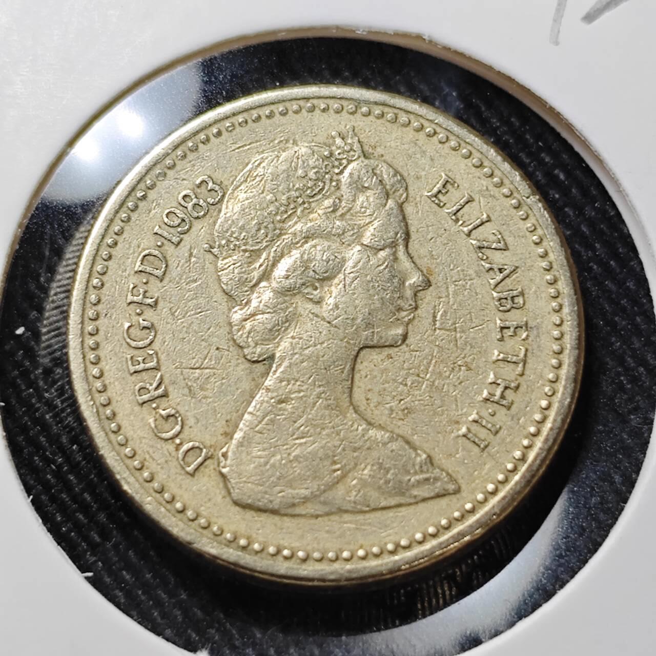 KK钱币收藏小铺  第392期  2月预留时间 周末发货  英国1镑