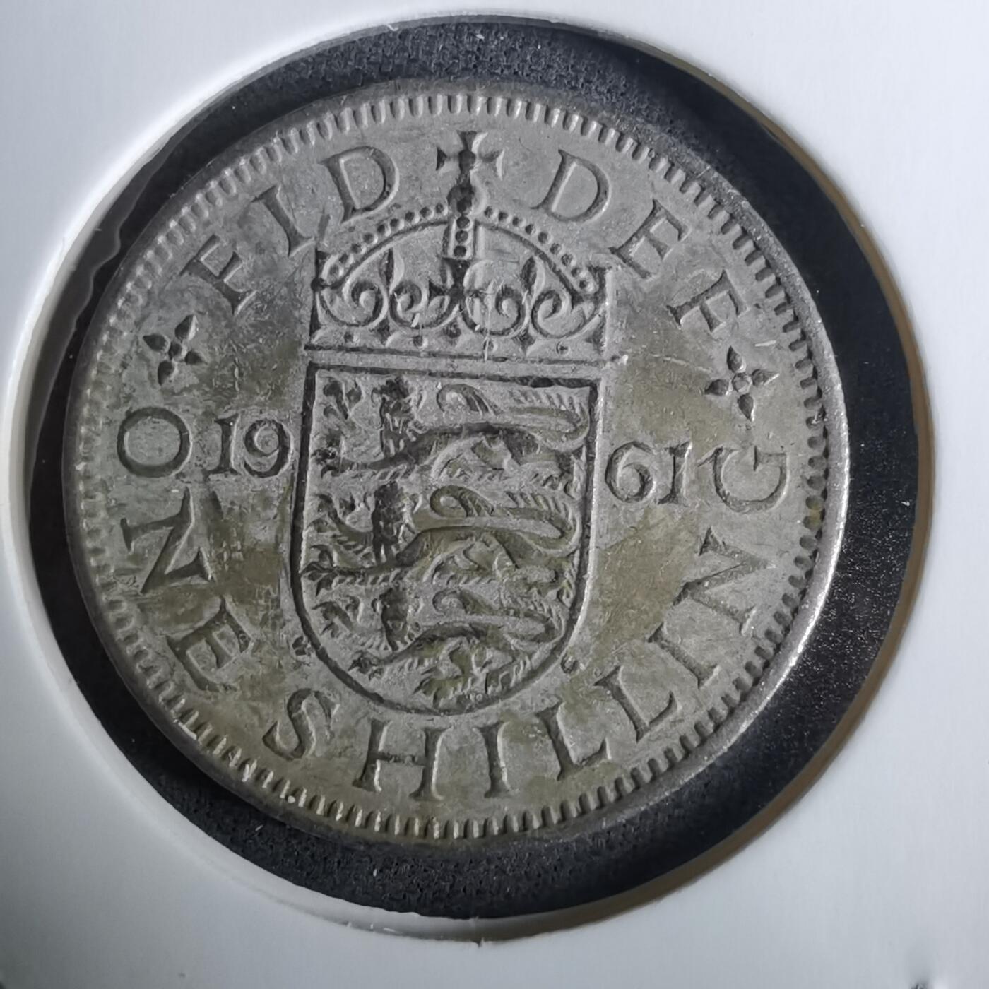 沼泽如烟--第984场 英国1961年1先令