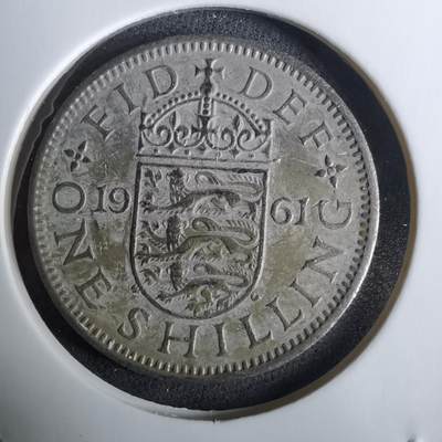 沼泽如烟--第984场 - 英国1961年1先令