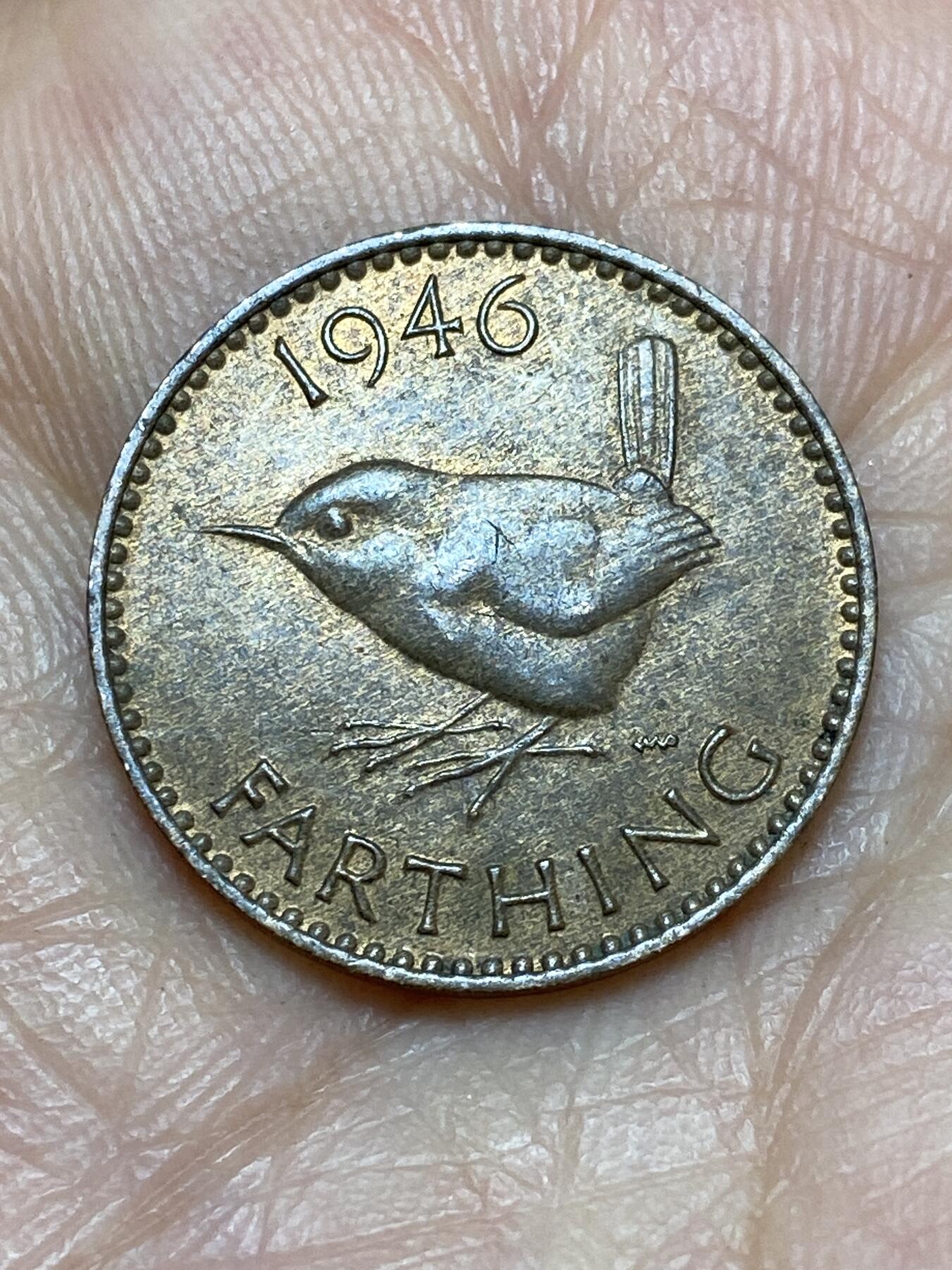 2026年第十九场(总第一百八十八场）外国好品散币场(免佣金) 英国🇬🇧1946年1法新(乔治六世第一版)