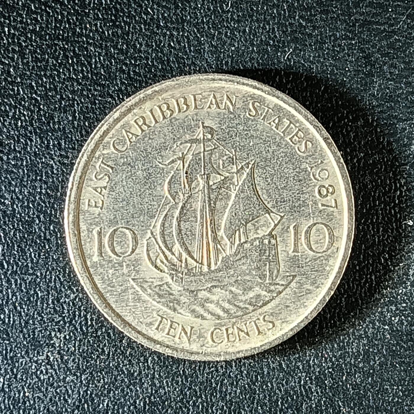 逸泉钱币2026第十二组世界钱币专场春节千件大拍A1614～2574 2143 东加勒比10分