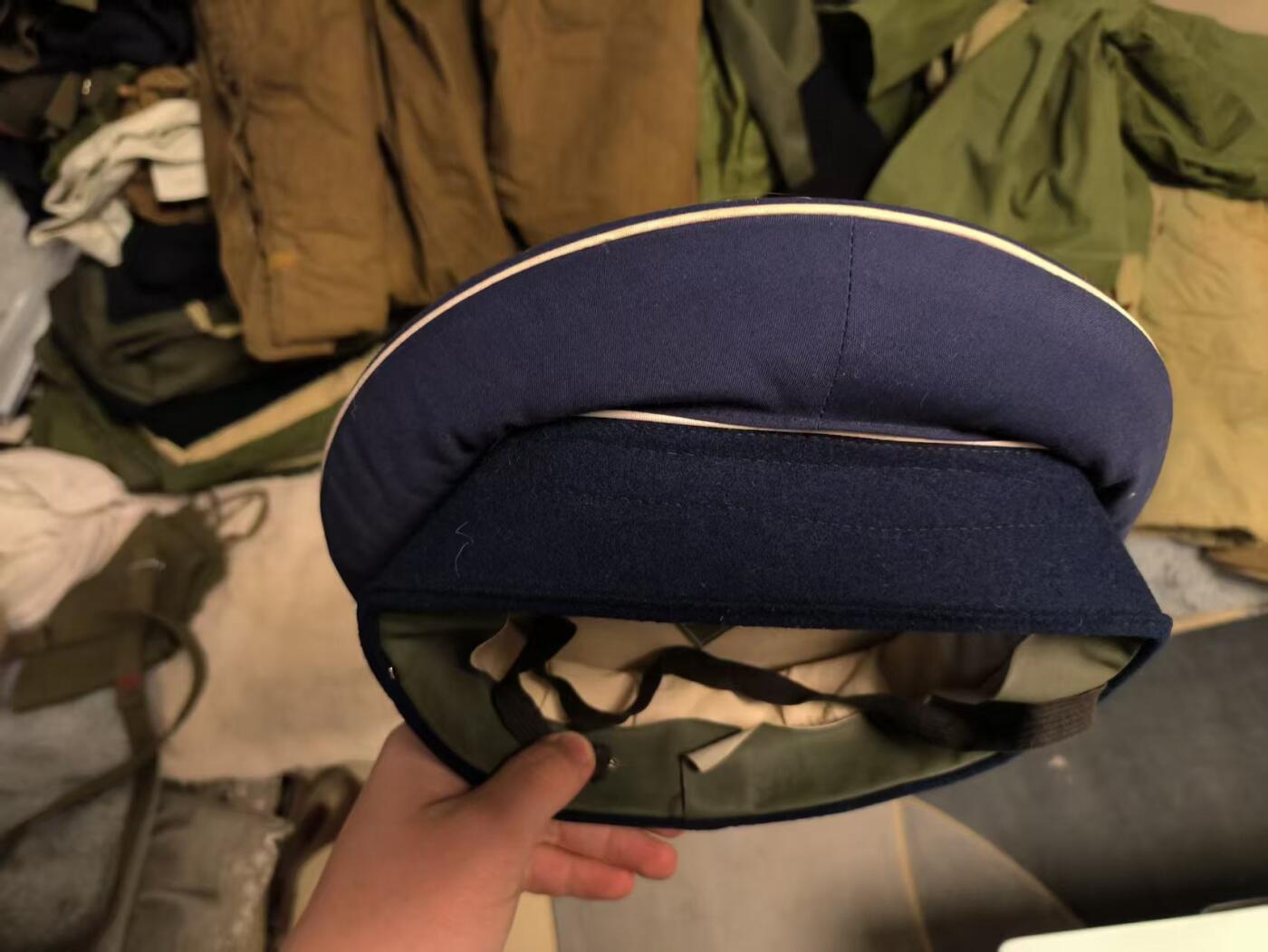 （店主清仓 大量自藏 制服徽章盛宴）罗岚⭐爱藏⭐甄选专拍第五场-分享拍场赚佣（实体经营） su-M74式海水兵帽 三号57头围