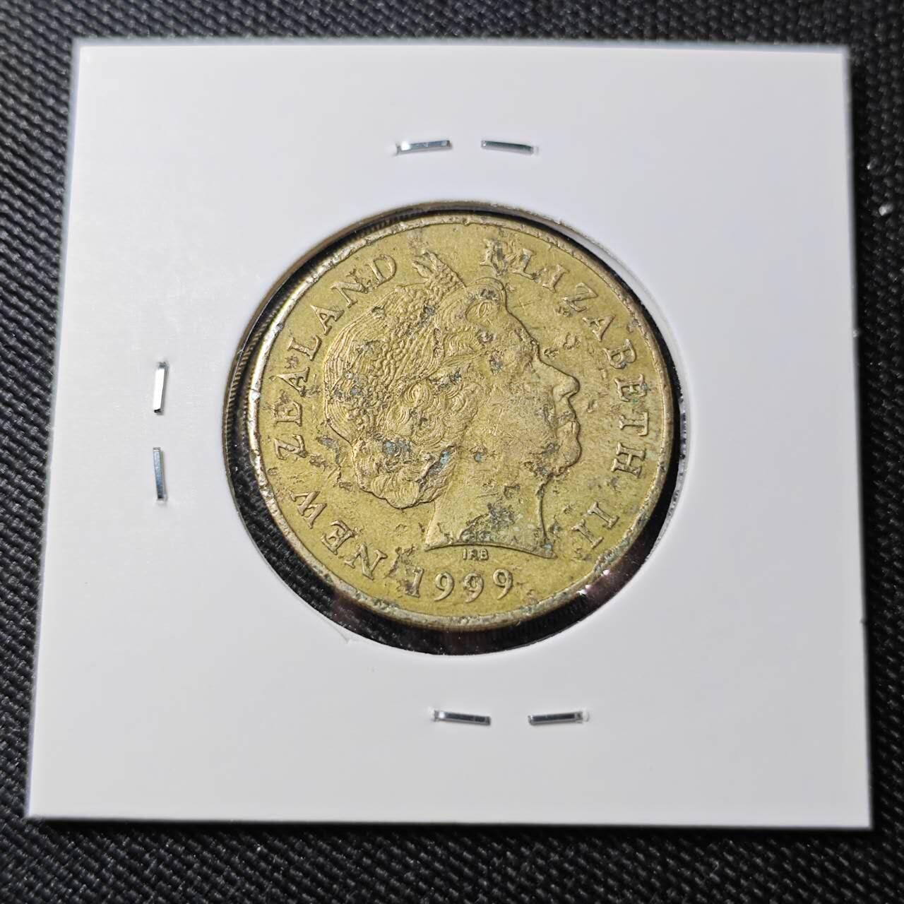 KK钱币收藏小铺  第392期  2月预留时间 周末发货  新西兰2元