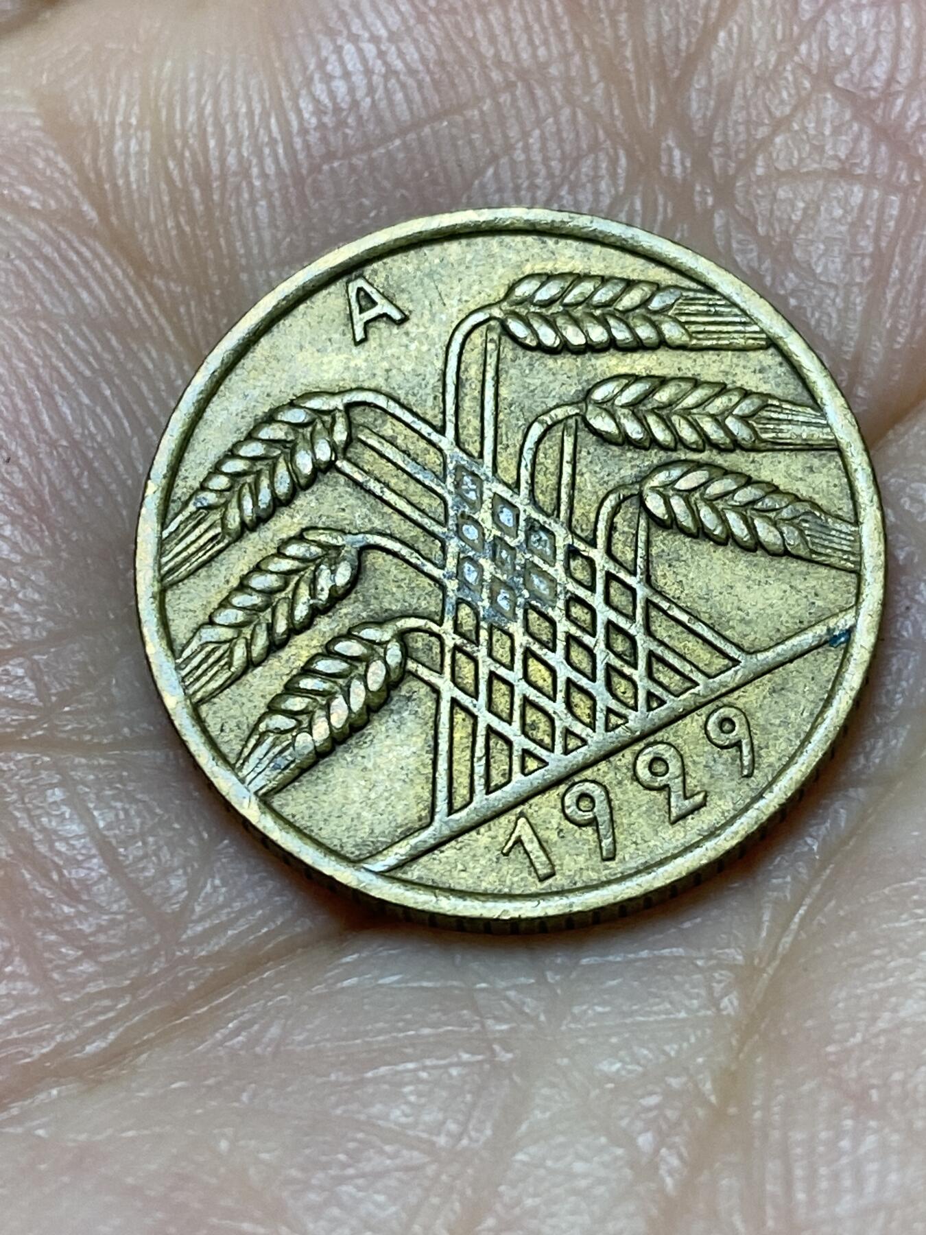 2026年第十九场(总第一百八十八场）外国好品散币场(免佣金) 德意志魏玛共和国1929年10芬尼(A标，柏林造)