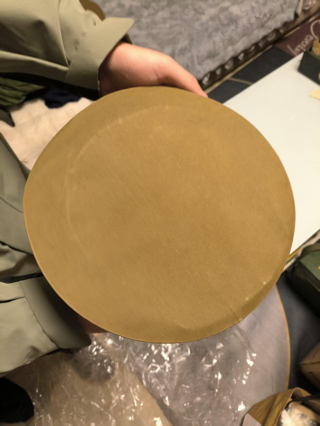 （店主清仓 大量自藏 制服徽章盛宴）罗岚⭐爱藏⭐甄选专拍第五场-分享拍场赚佣（实体经营） su-M55式陆早期斜纹尉官大檐帽 二号58头围 带全品帽徽