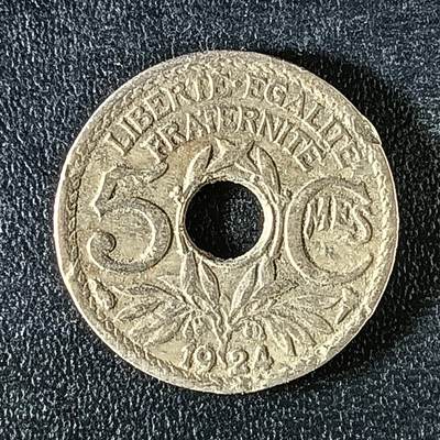 逸泉钱币2026第十二组世界钱币专场春节千件大拍A1614～2574 - 2172法国5生丁