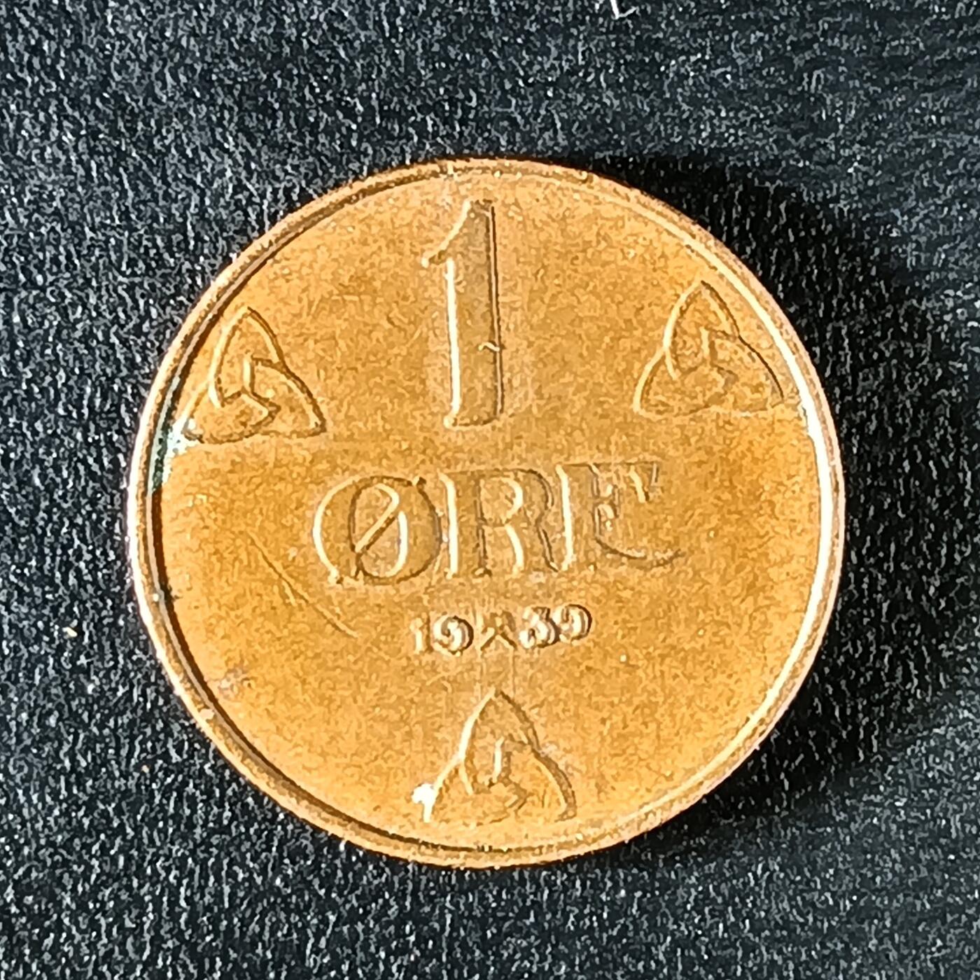 逸泉钱币2026第十二组世界钱币专场春节千件大拍A1614～2574 2168 挪威1欧尔