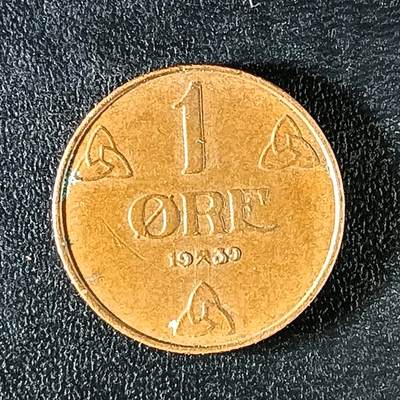 逸泉钱币2026第十二组世界钱币专场春节千件大拍A1614～2574 - 2168 挪威1欧尔