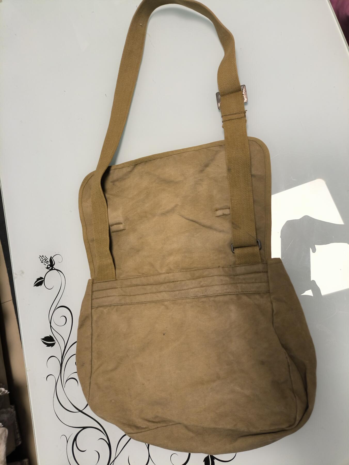 （店主清仓 大量自藏 制服徽章盛宴）罗岚⭐爱藏⭐甄选专拍第五场-分享拍场赚佣（实体经营） su-M65式早期帆布挎包 可做55平替