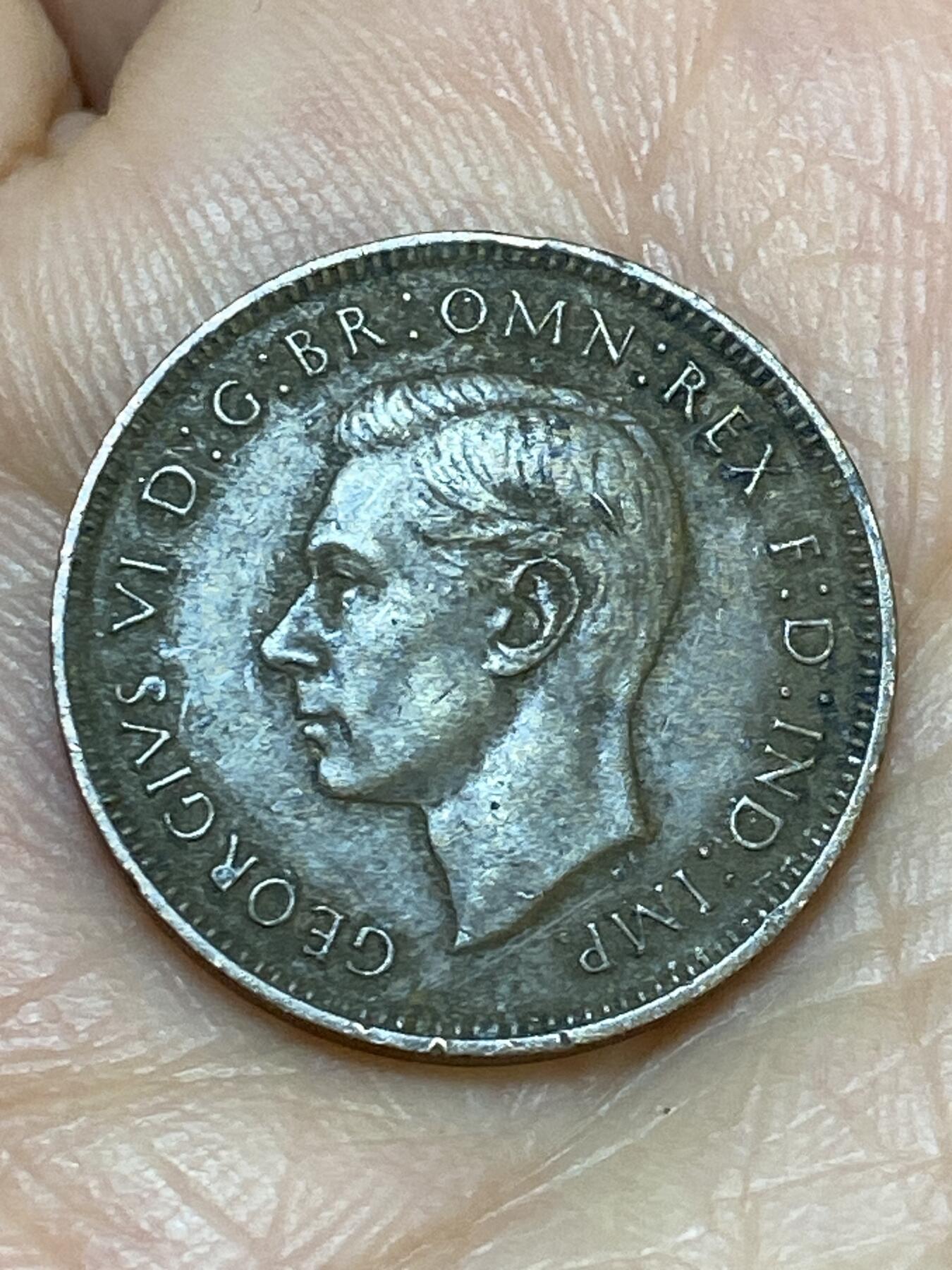 2026年第十九场(总第一百八十八场）外国好品散币场(免佣金) 英国🇬🇧1941年1法新(乔治六世第一版)