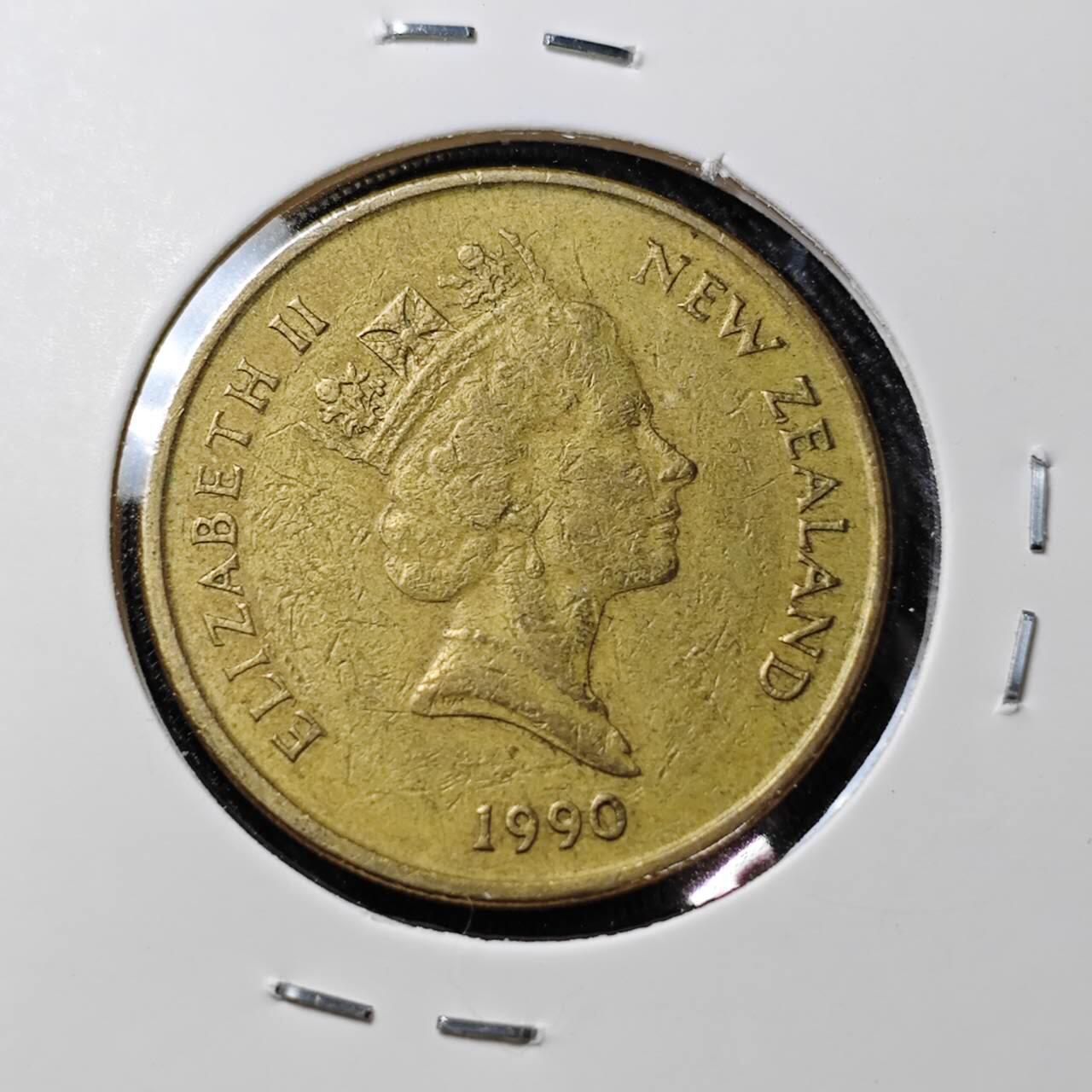 KK钱币收藏小铺  第392期  2月预留时间 周末发货  新西兰2元