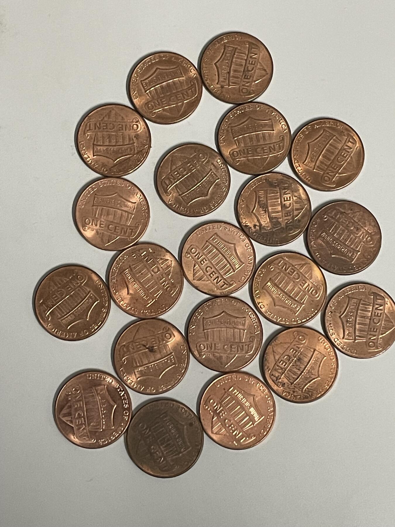 2026年第21场各国散币拍卖（总第171场） 美国自由盾1美分20枚