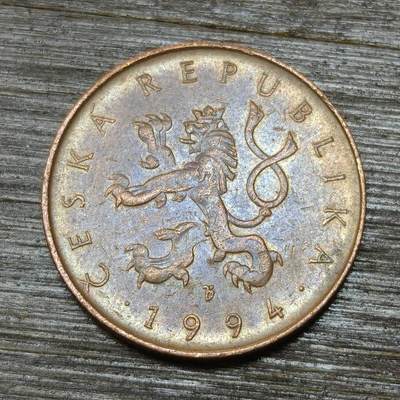 【本场4.12号发货】★第145★散币专场 不寄存，30包邮。不满30元，支付5元运费。《接受代拍 代送NGC评级》 - 80【无寄存】捷克 1994年 10克朗 铜币