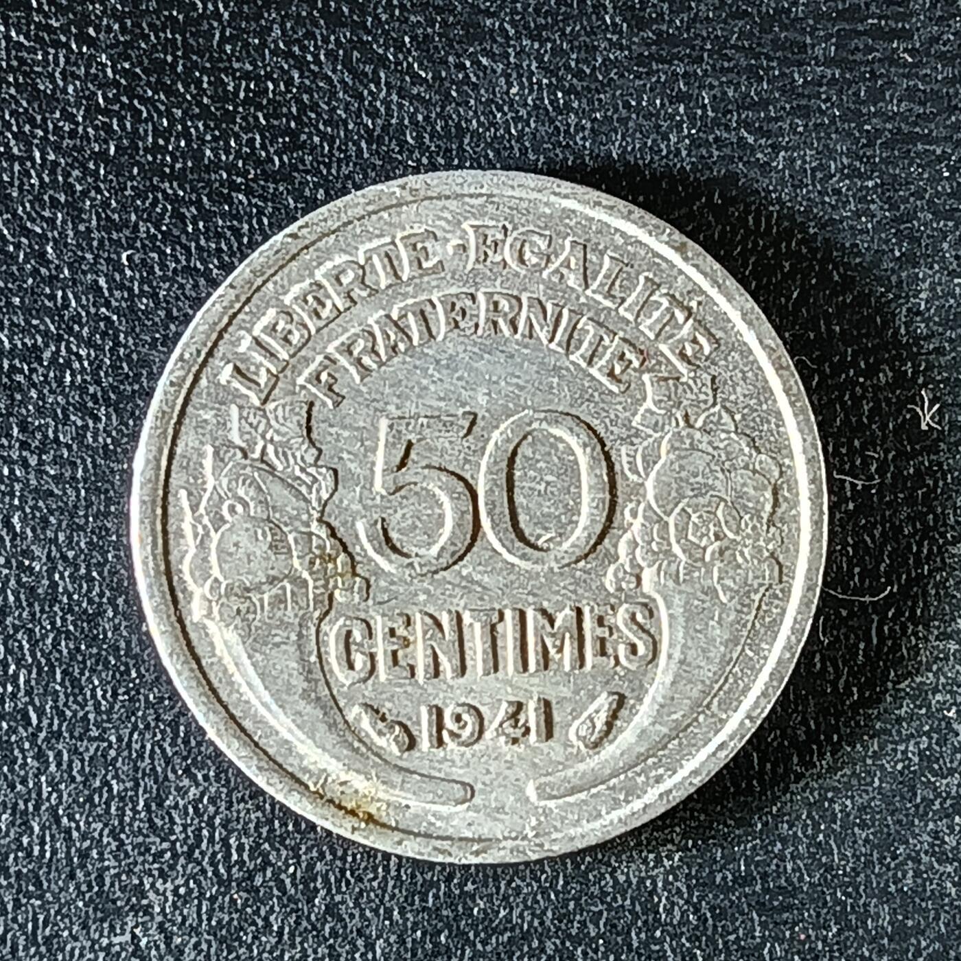 逸泉钱币2026第十二组世界钱币专场春节千件大拍A1614～2574 2157 法国50分