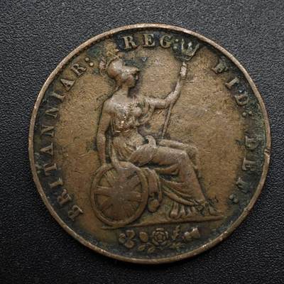 【淘币小摊】实时拍第八百六十三拍   小银币散币场   年前最后一周 之前的预留小年前全部发出 请更换最新收货地址  - 英国1858年维多利亚半便士铜币