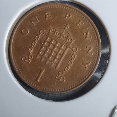 沼泽如烟--第984场 - 英国1999年1便士