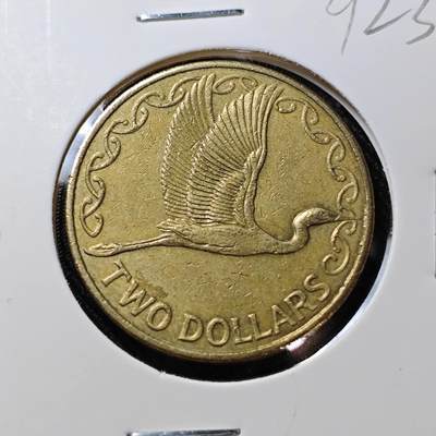 KK钱币收藏小铺  第392期  2月预留时间 周末发货 -  新西兰2元