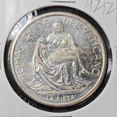 KK钱币收藏小铺  第392期  2月预留时间 周末发货 -  梵蒂冈镀银章