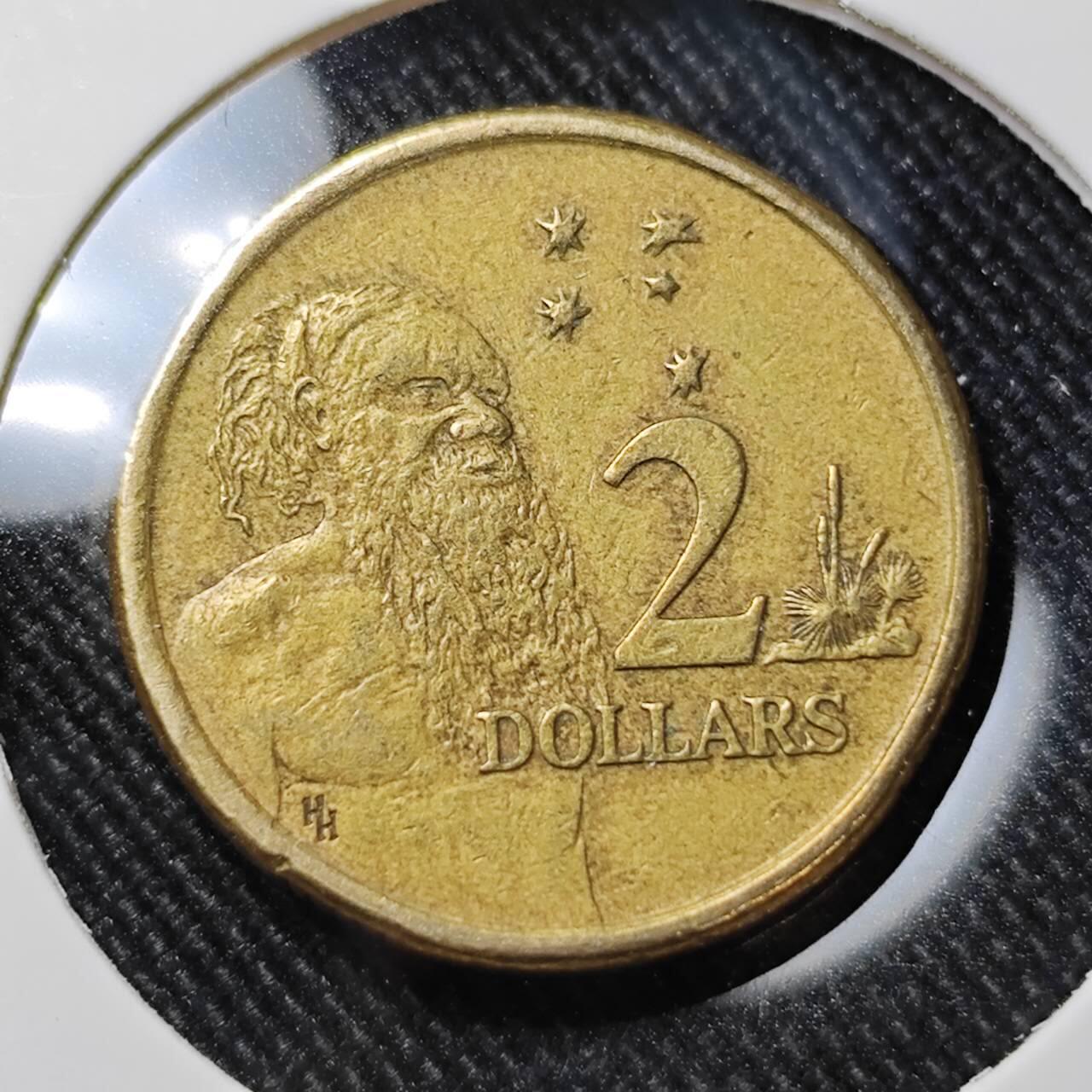 KK钱币收藏小铺  第392期  2月预留时间 周末发货  澳大利亚2元