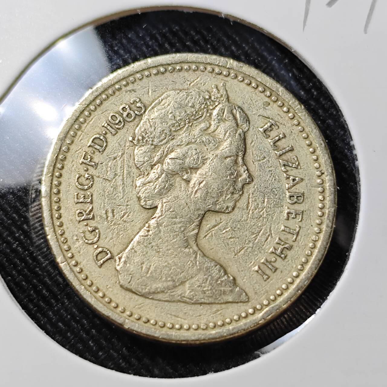 KK钱币收藏小铺  第392期  2月预留时间 周末发货  英国1镑