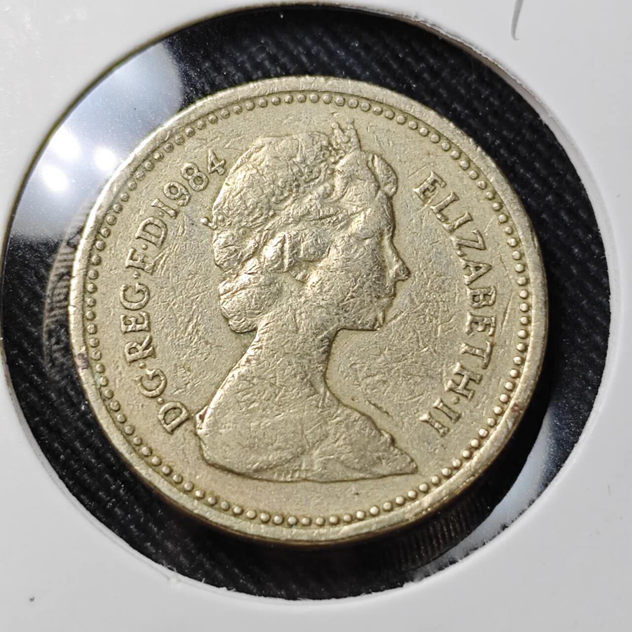 KK钱币收藏小铺  第392期  2月预留时间 周末发货  英国1镑