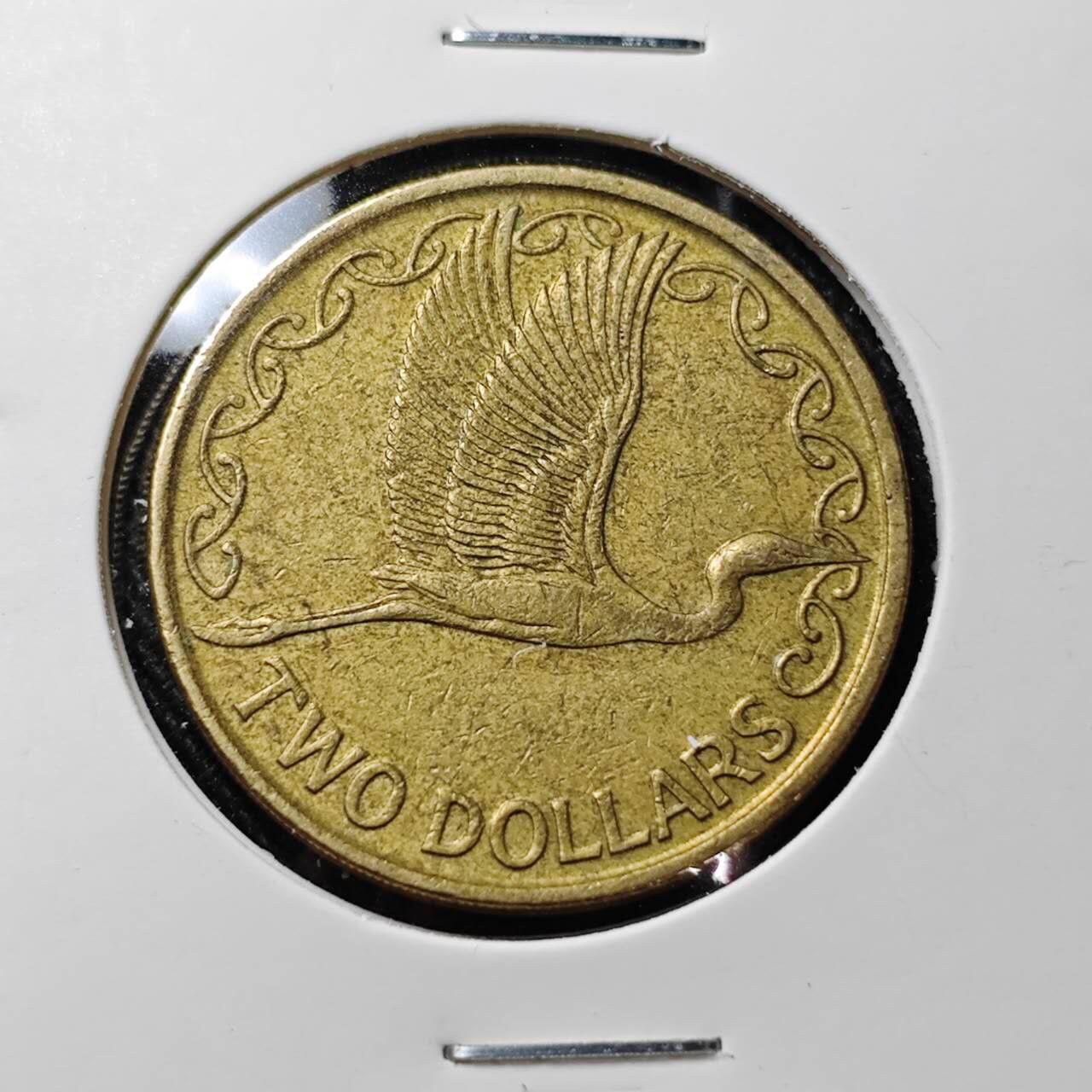 KK钱币收藏小铺  第392期  2月预留时间 周末发货  新西兰2元