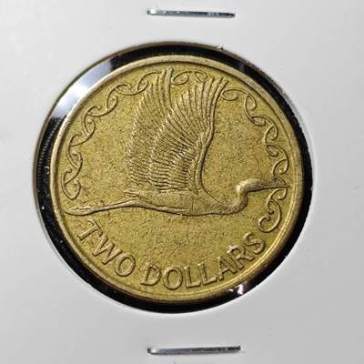 KK钱币收藏小铺  第392期  2月预留时间 周末发货 -  新西兰2元