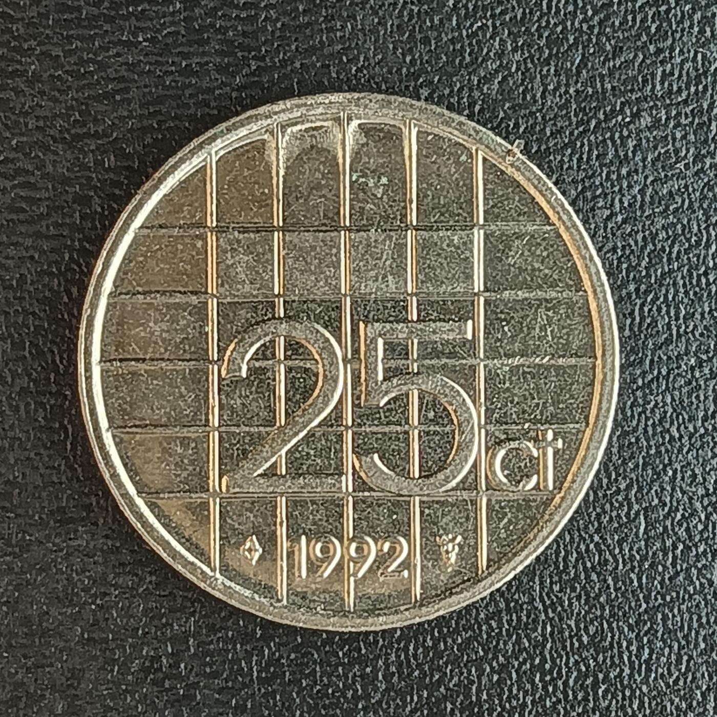 逸泉钱币2026第十二组世界钱币专场春节千件大拍A1614～2574 2162 荷兰25分