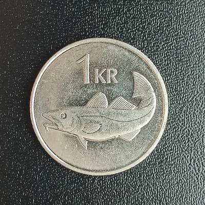 逸泉钱币2026第十二组世界钱币专场春节千件大拍A1614～2574 - 1887 冰岛1克朗