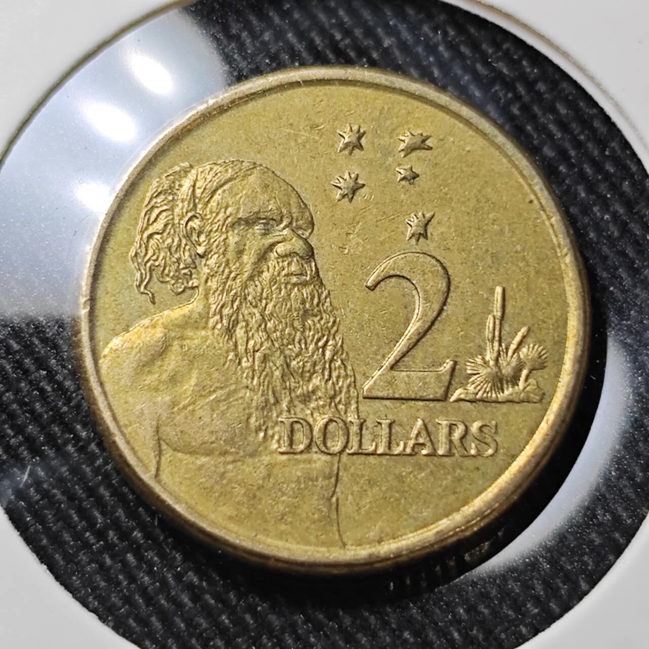 KK钱币收藏小铺  第392期  2月预留时间 周末发货  澳大利亚2元