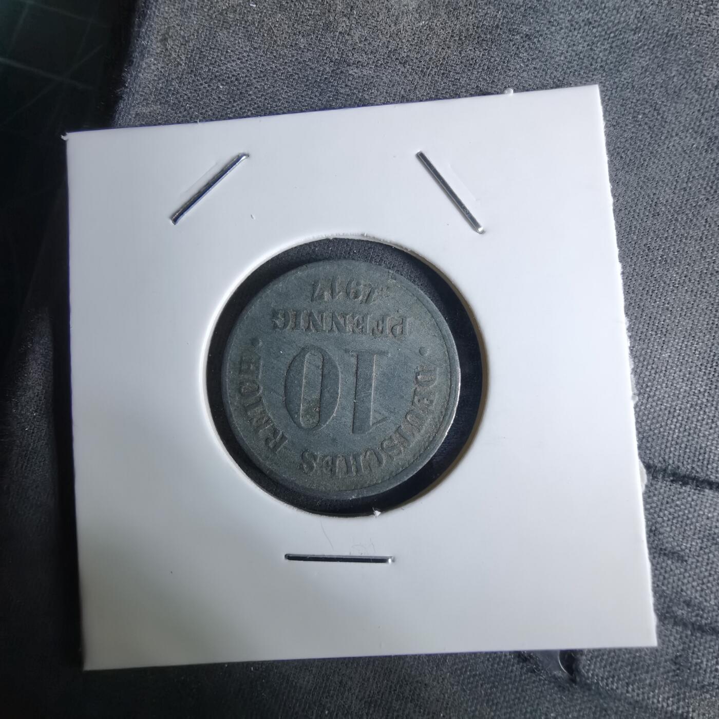 沼泽如烟--第984场 德国1917年10芬尼