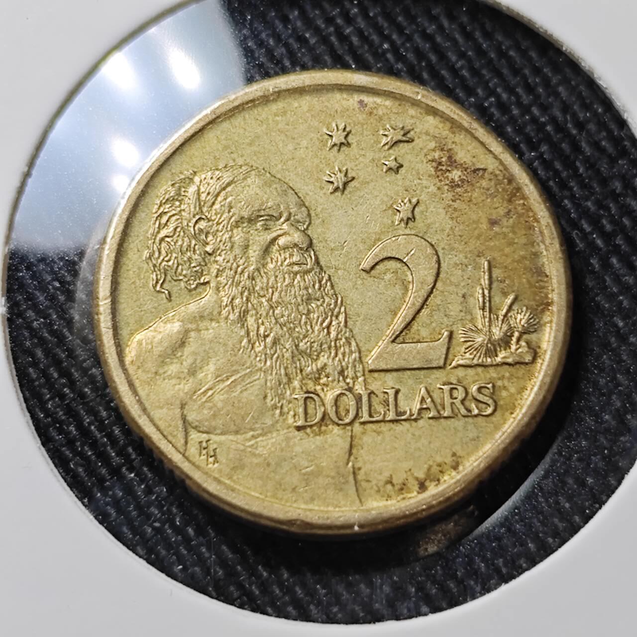 KK钱币收藏小铺  第392期  2月预留时间 周末发货  澳大利亚2元
