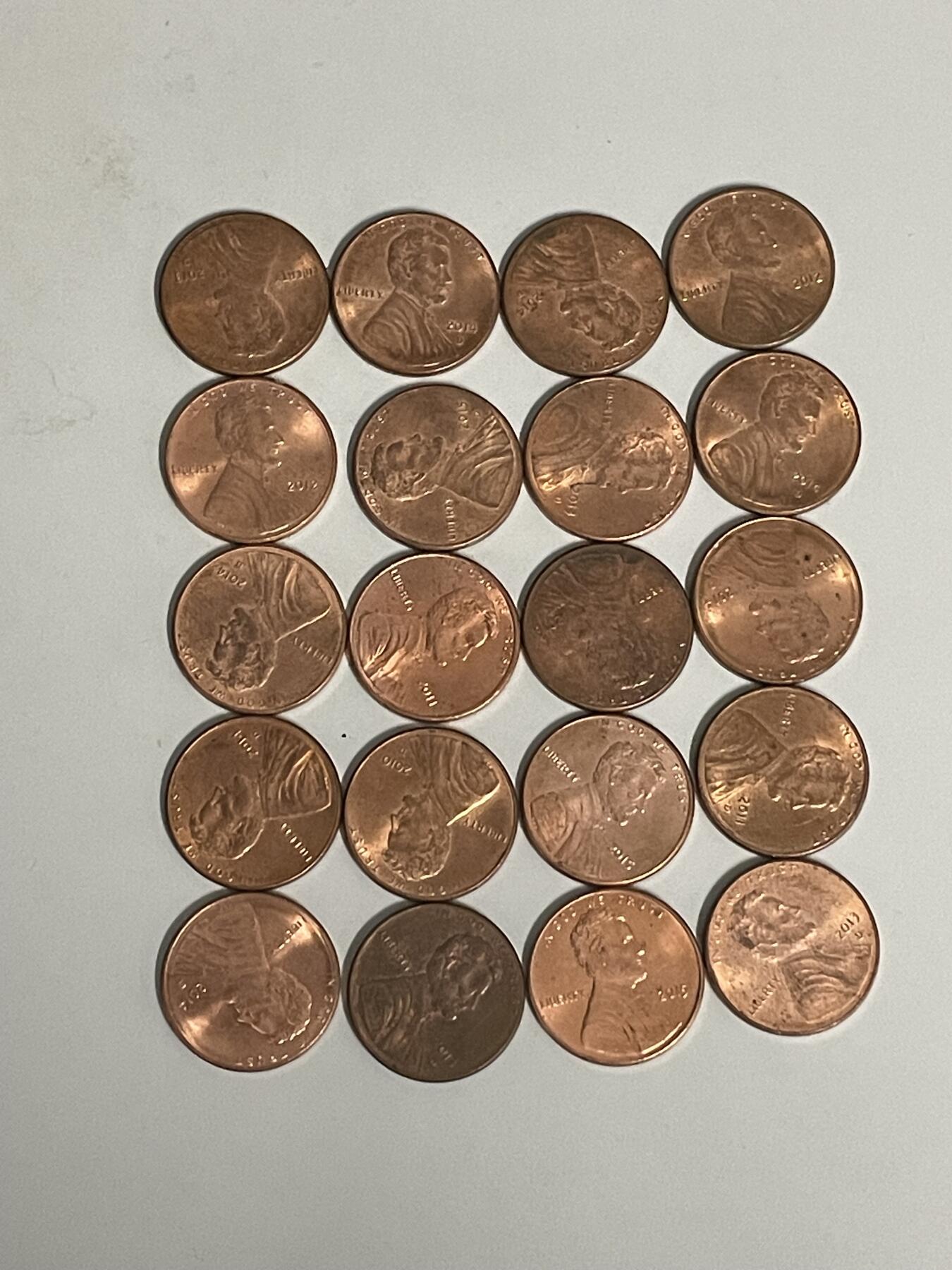 2026年第21场各国散币拍卖（总第171场） 美国自由盾1美分20枚