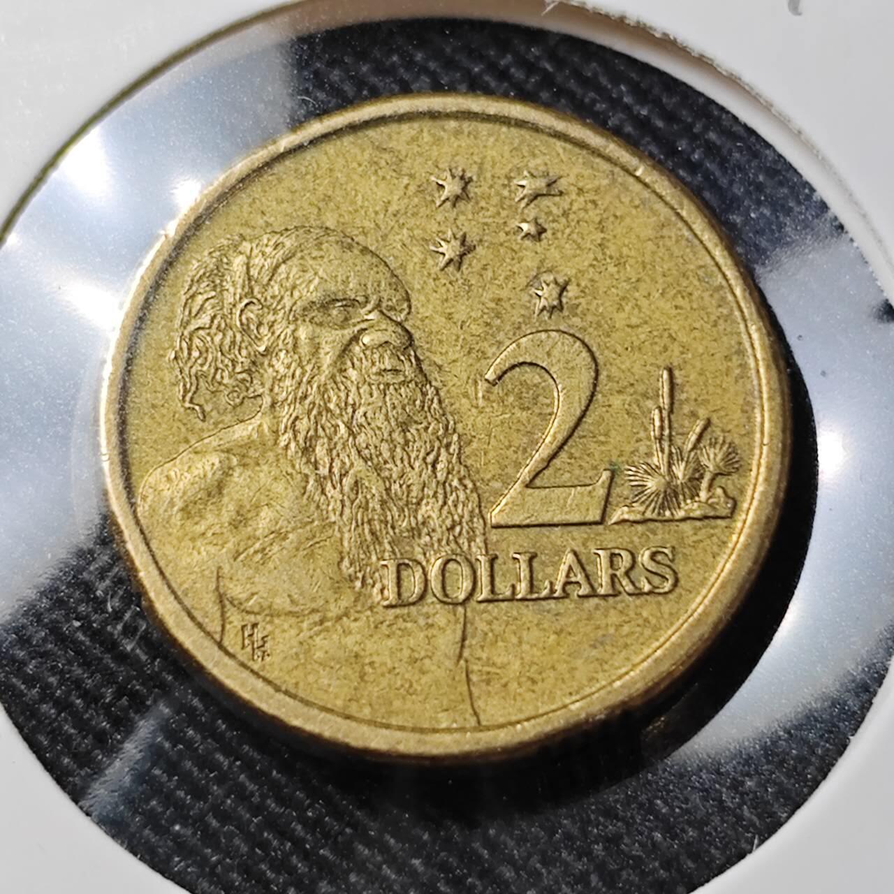 KK钱币收藏小铺  第392期  2月预留时间 周末发货  澳大利亚2元