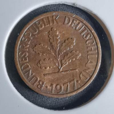 沼泽如烟--第984场 - 德国1977年1芬尼