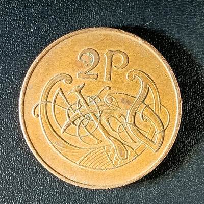 逸泉钱币2026第十二组世界钱币专场春节千件大拍A1614～2574 - 1970 爱尔兰2便士