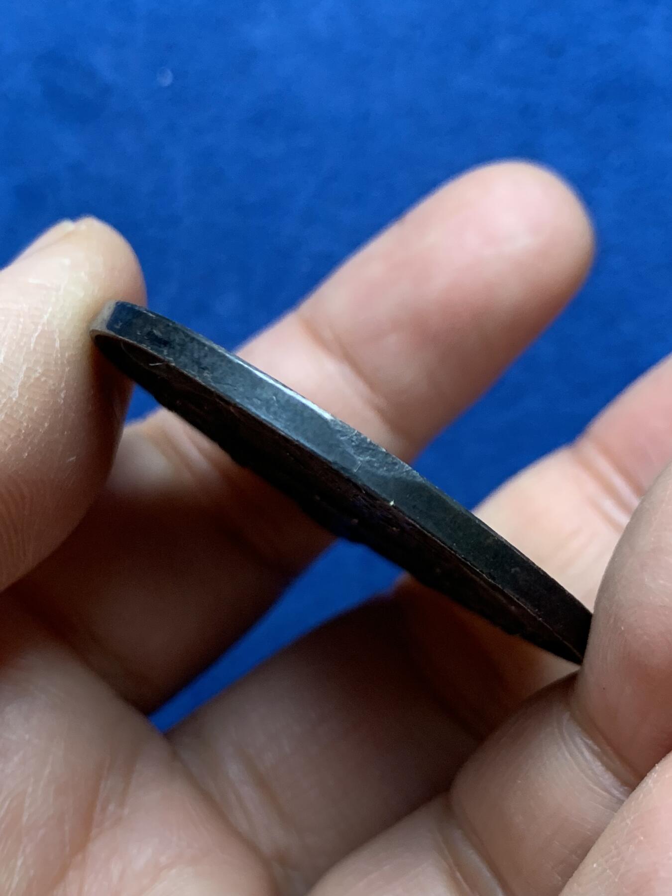 《竞宝斋》第465场 周日，周一，周二，3场连拍 （全场包邮）欢迎送拍 比利时埃诺园艺和农业协会银章，43mm，26.35g，高浮雕，6点方向有轻磕