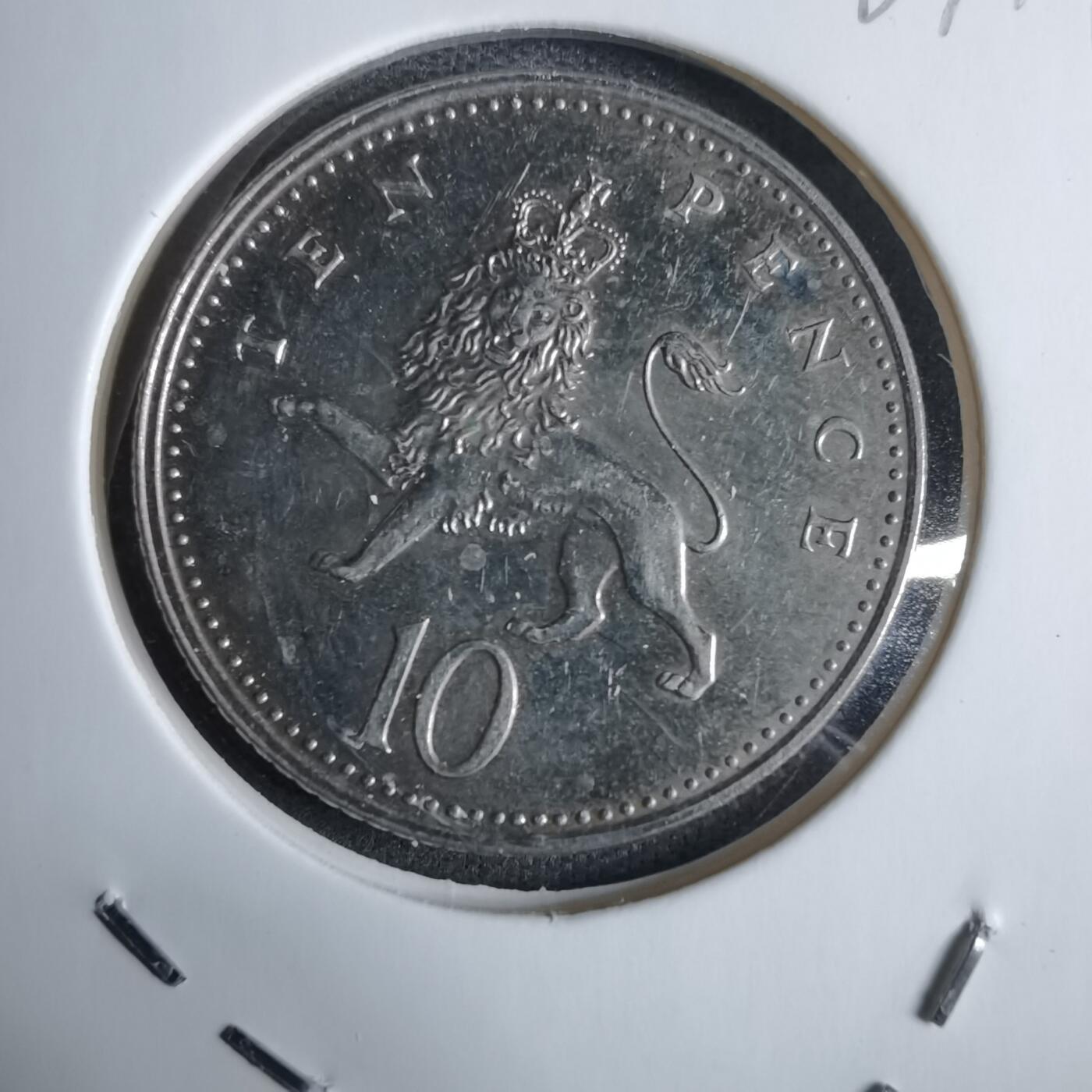 沼泽如烟--第984场 英国2008年10便士