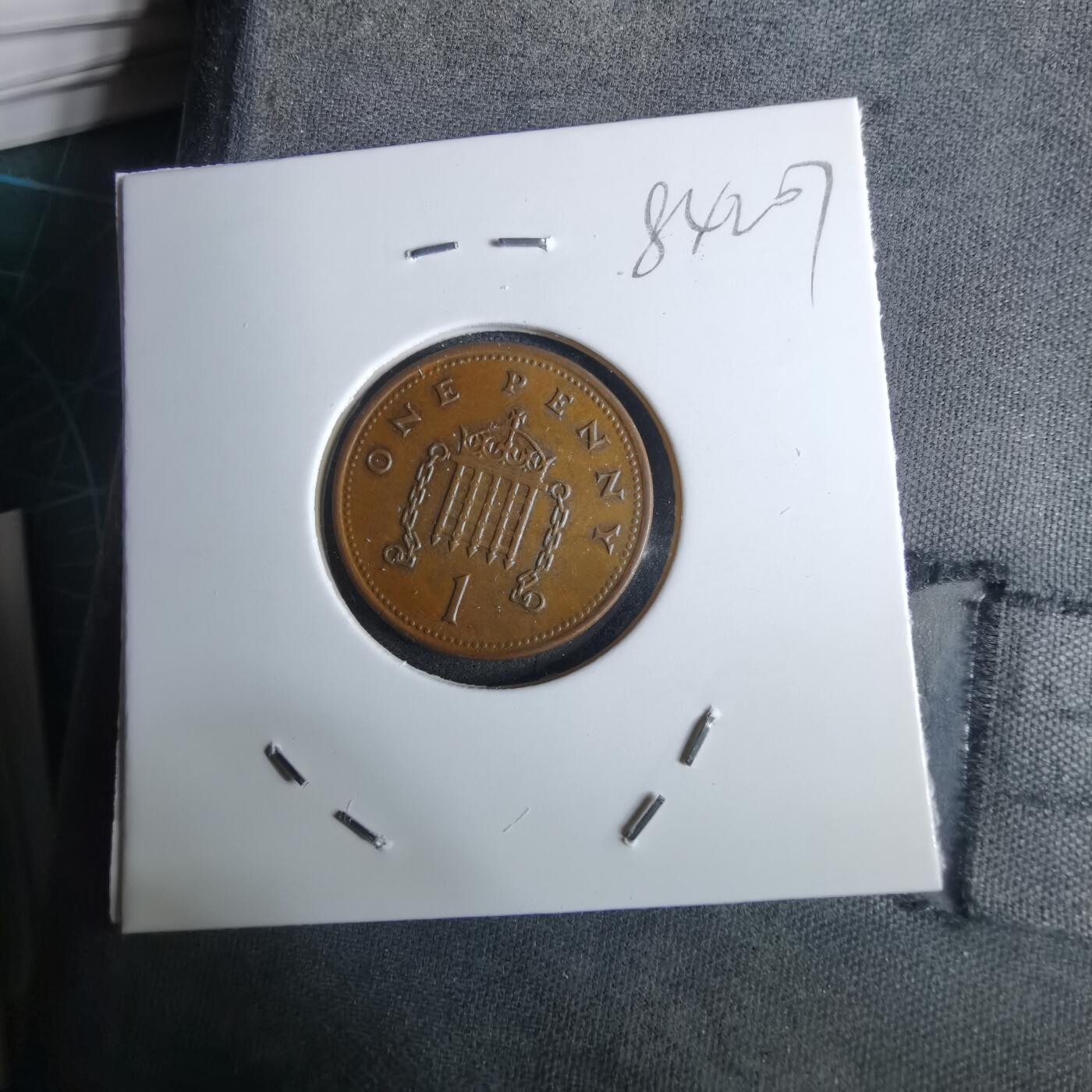 沼泽如烟--第984场 英国2002年1便士