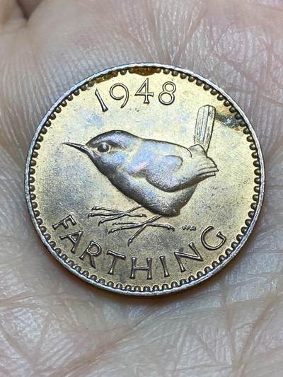 2026年第十九场(总第一百八十八场）外国好品散币场(免佣金) - 英国🇬🇧1948年1法新(乔治六世第一版，关门年)