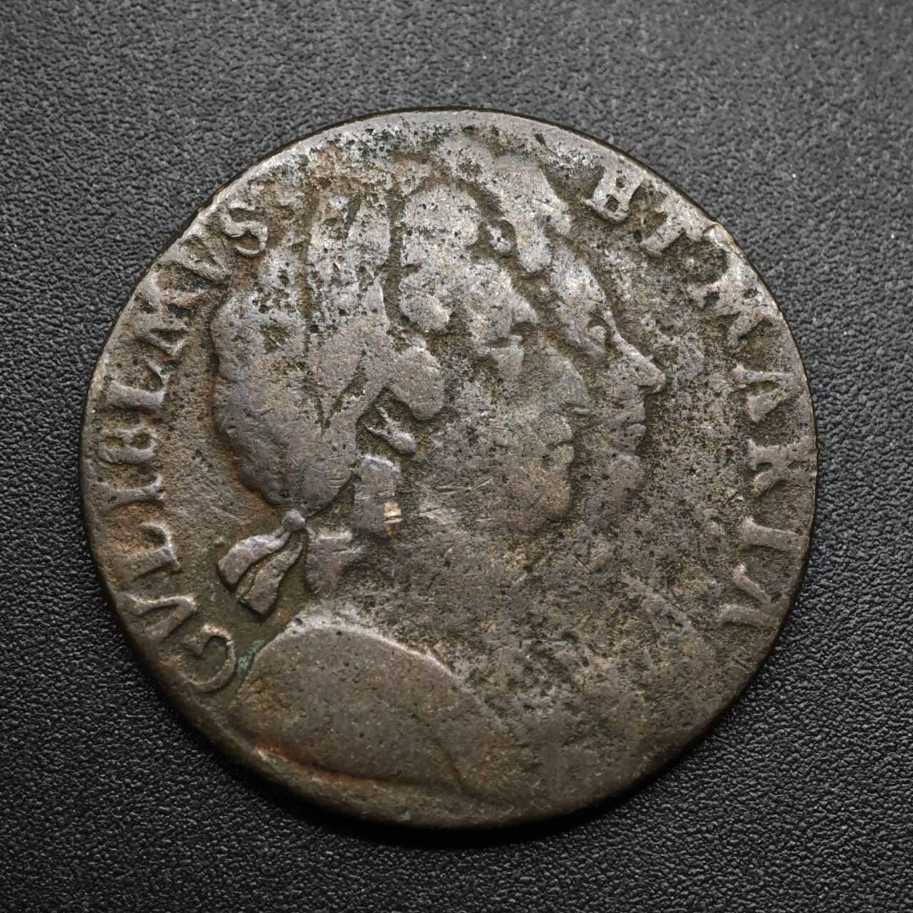 【淘币小摊】实时拍第八百六十三拍   小银币散币场   年前最后一周 之前的预留小年前全部发出 请更换最新收货地址  英国威廉玛丽半便士铜币