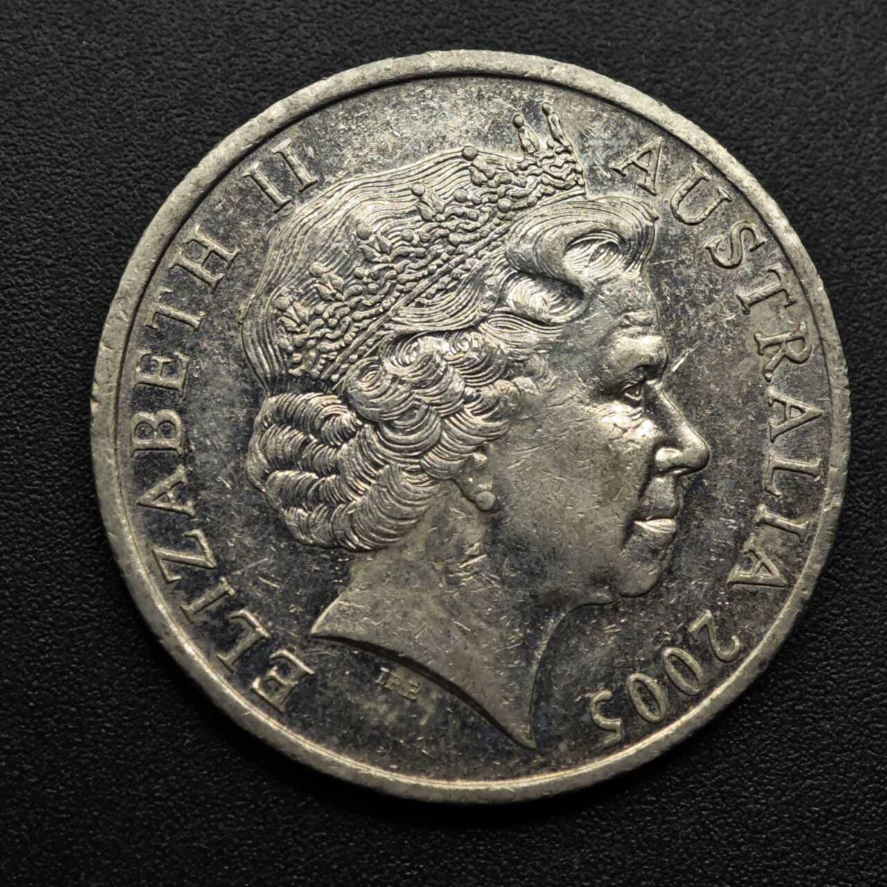 【淘币小摊】实时拍第八百六十三拍   小银币散币场   年前最后一周 之前的预留小年前全部发出 请更换最新收货地址  澳大利亚2005年二战50周年20分纪念币