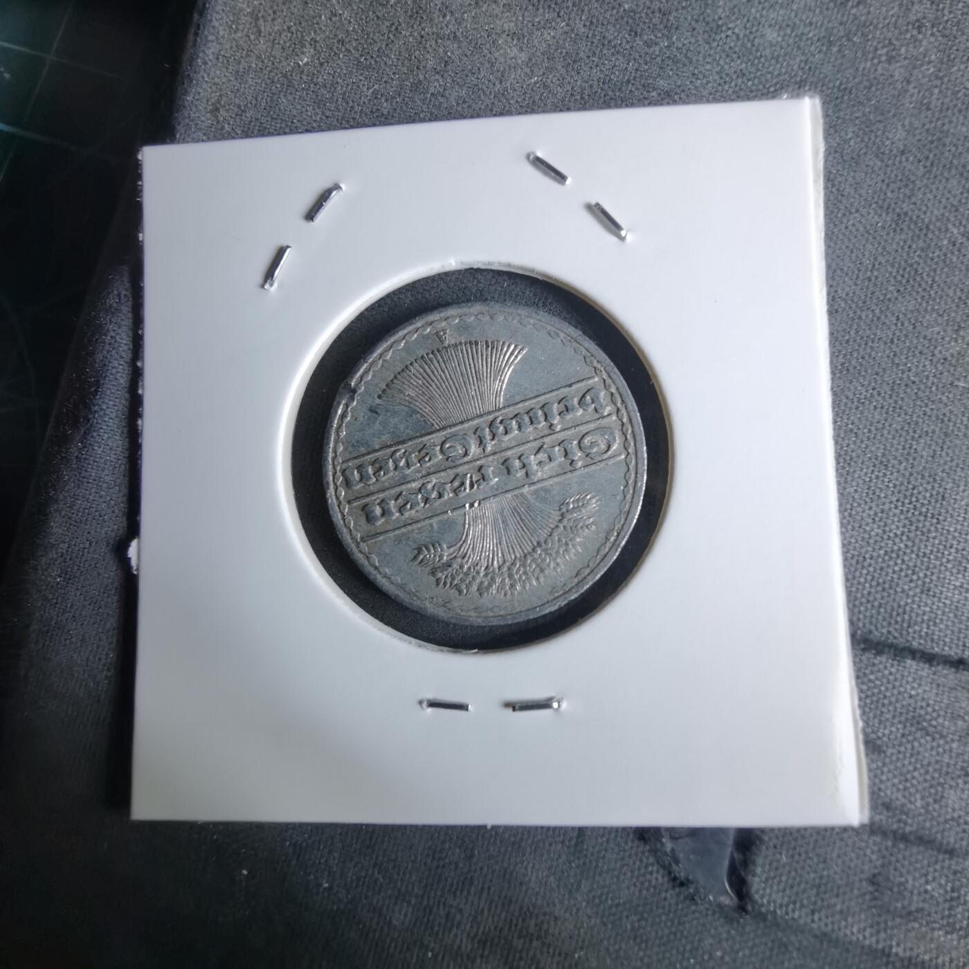 沼泽如烟--第984场 德国1920年50芬尼