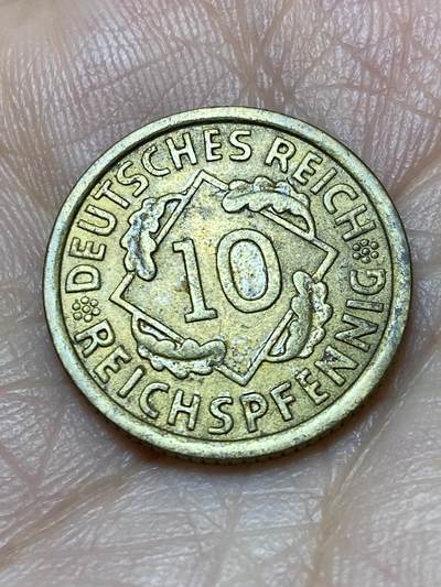 2026年第十九场(总第一百八十八场）外国好品散币场(免佣金) - 德意志魏玛共和国1929年10芬尼(A标，柏林造)