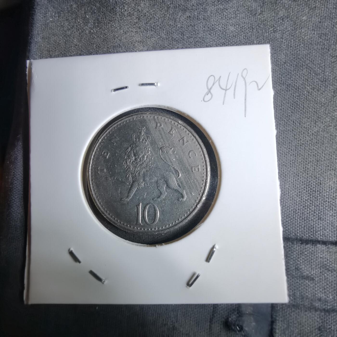 沼泽如烟--第984场 英国1992年10便士