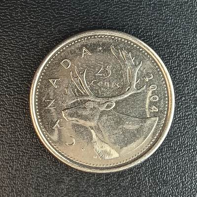 逸泉钱币2026第十二组世界钱币专场春节千件大拍A1614～2574 - 1992 加拿大25分