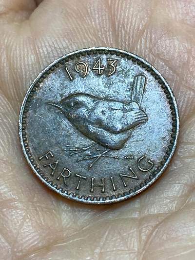 2026年第十九场(总第一百八十八场）外国好品散币场(免佣金) - 英国🇬🇧1943年1法新(乔治六世第一版)