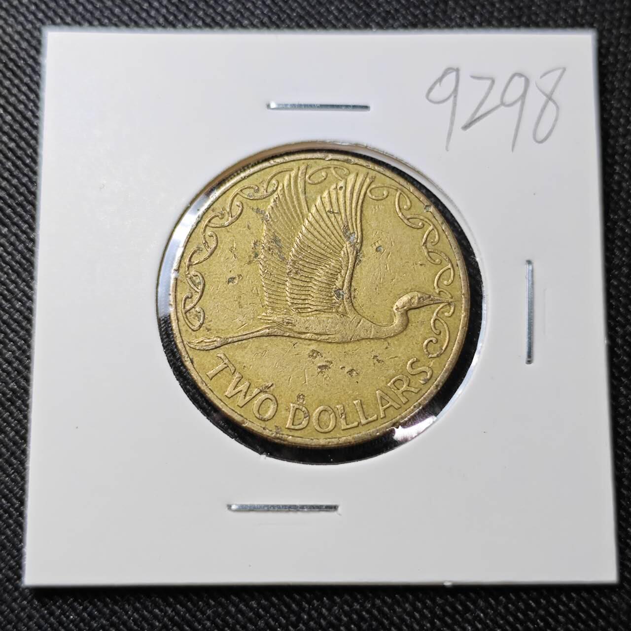 KK钱币收藏小铺  第392期  2月预留时间 周末发货  新西兰2元