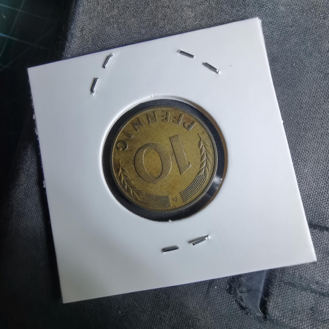 沼泽如烟--第984场 德国1966年10芬尼