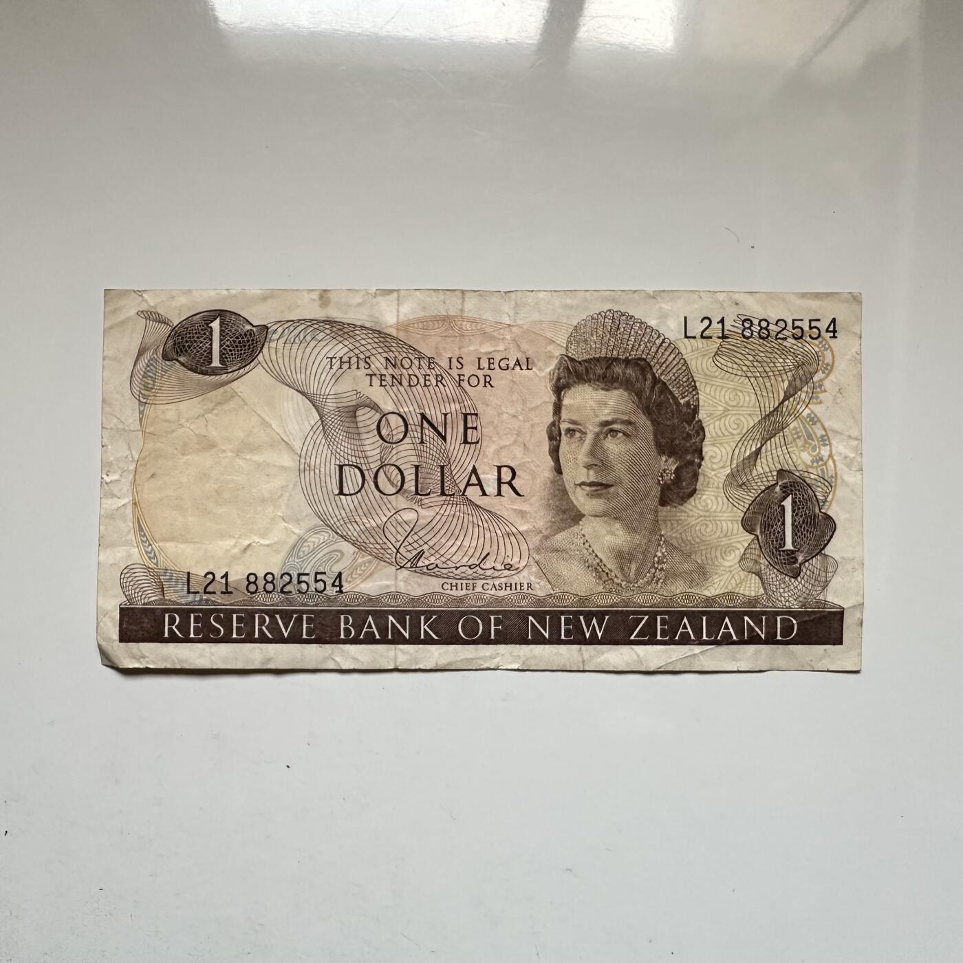 🌹外币初藏🌹🐯2026年第16场 快递将在12号停运 年前需发货的抓紧 ，年后正月十五恢复发货 新西兰1967版¥1 青年头像